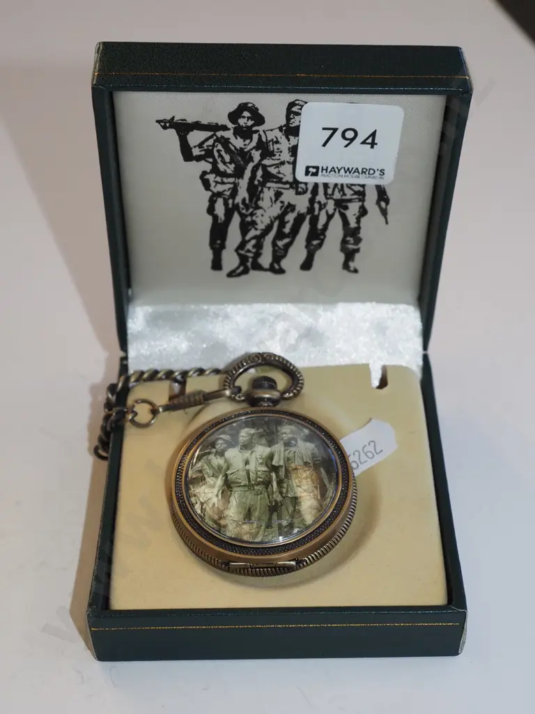 commemorative Vietnam war fob watch Image 1++