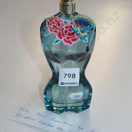 bottle of Jean  Paul Gaultier La Bella Paradise Garden eau de Parfum - may have been used