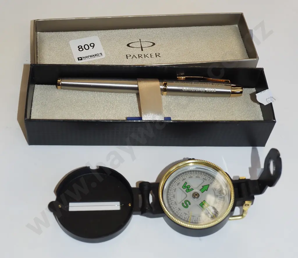 compass, Parker pen Image 1++