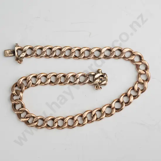 9ct? gold bracelet 10.2 gms [not confirmed]