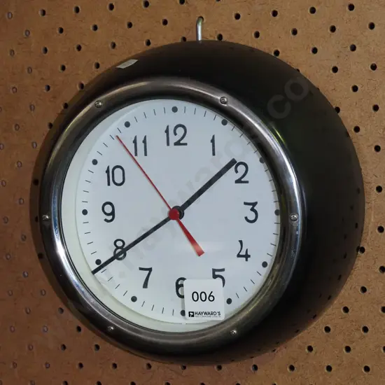 battery wall clock