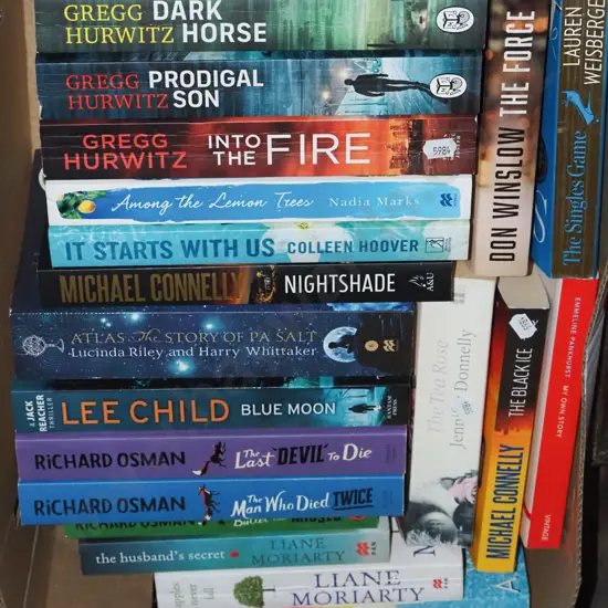 box of books