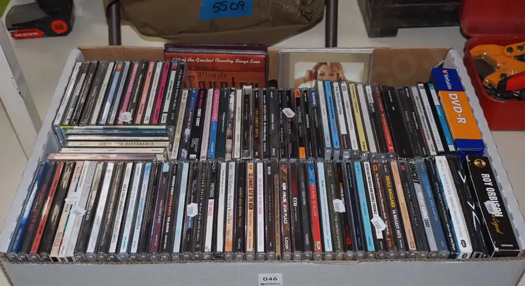 box of CDs Image 1++