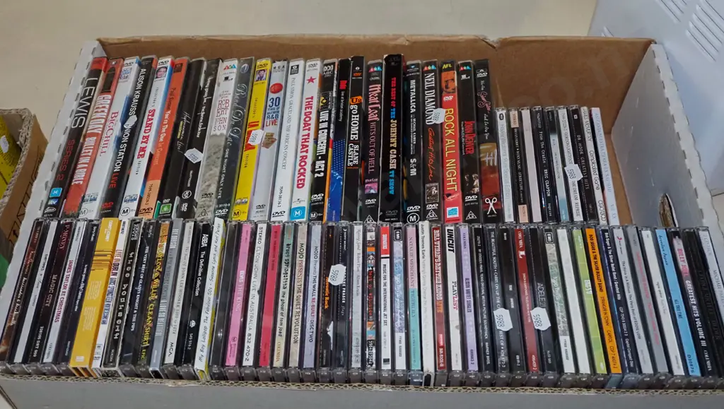 box; CDs, DVDs Image 1++