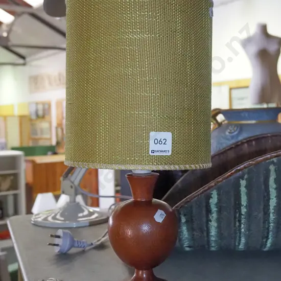 retro wood based table lamp H-360