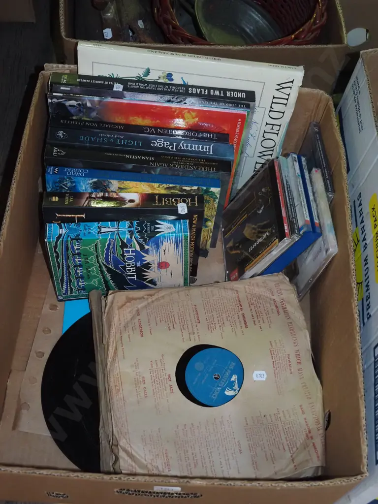 box; 78s, books Image 1++