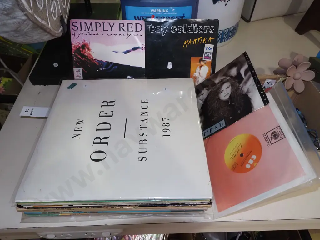 LPs, 45s; New Order, Gary Moore etc Image 1++