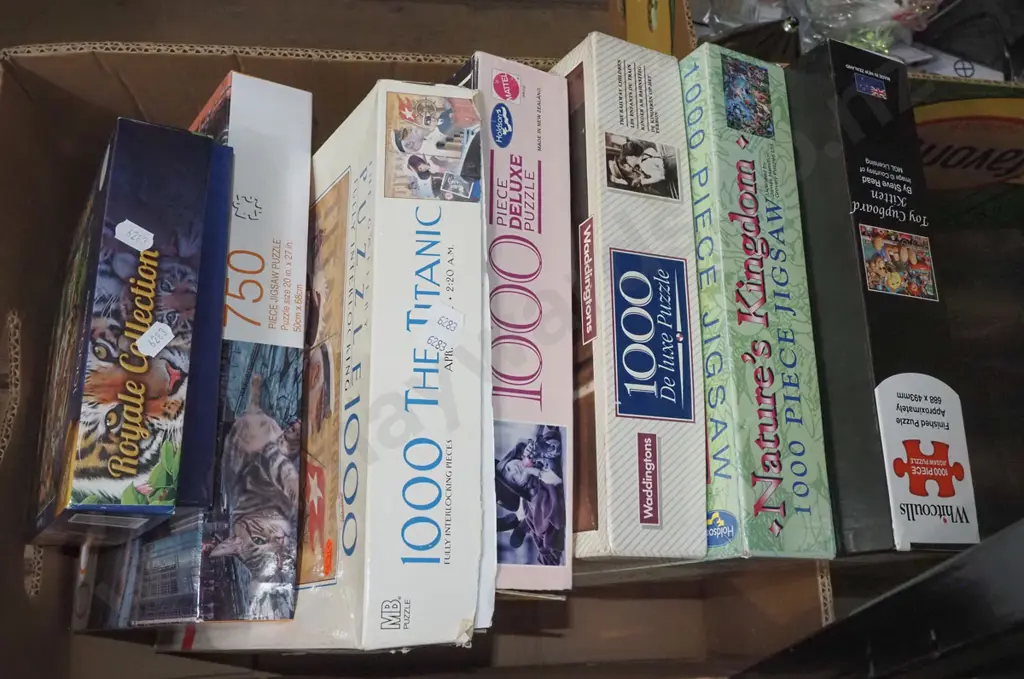 box of puzzles Image 1++