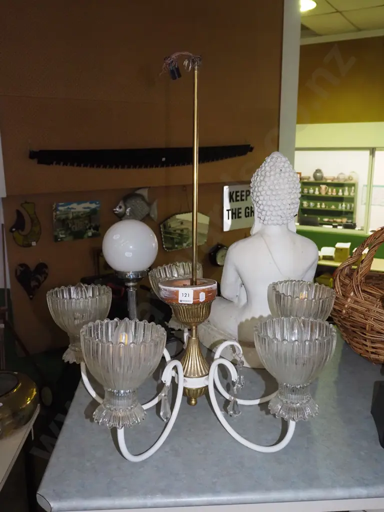 5 bulb pendant light fitting Image 1++