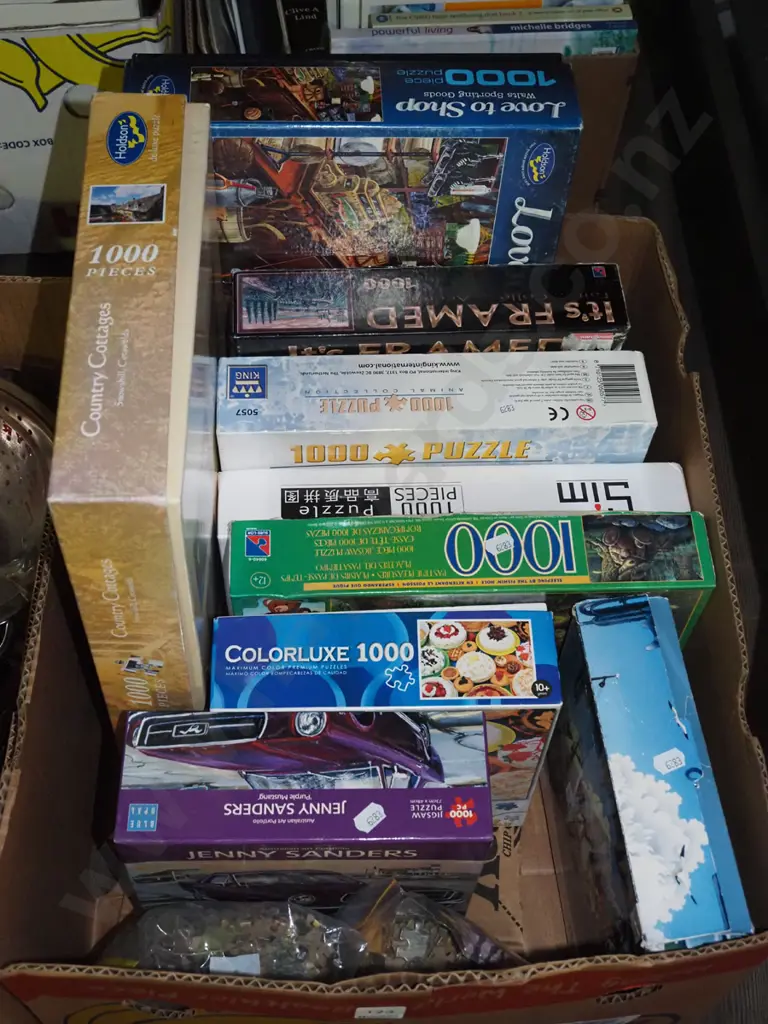 box of puzzles Image 1++