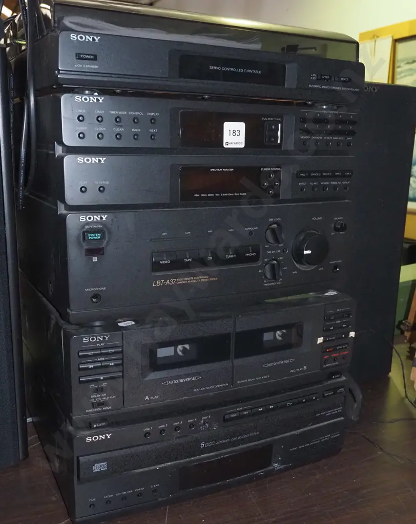 Sony stereo system Image 1++