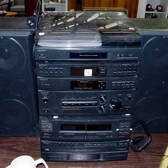Sony stereo system