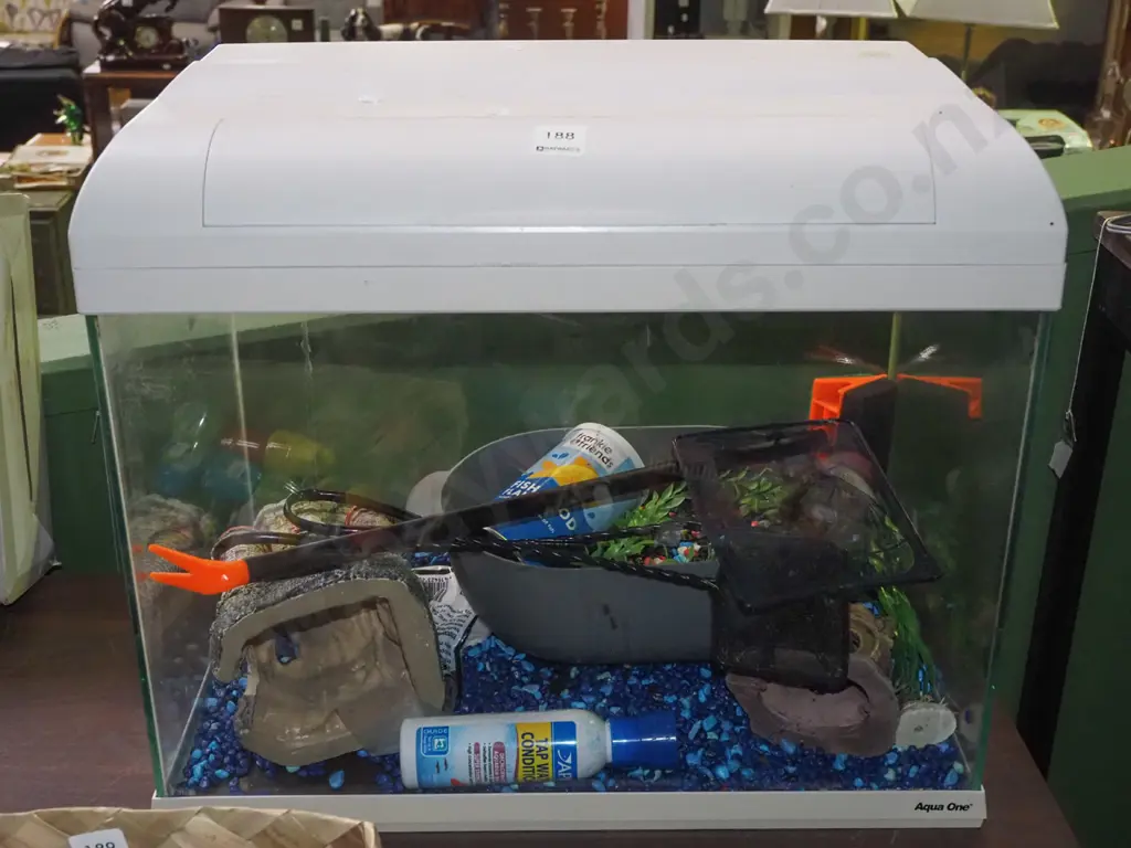 fish tank and accessories - no pump or heater Image 1++
