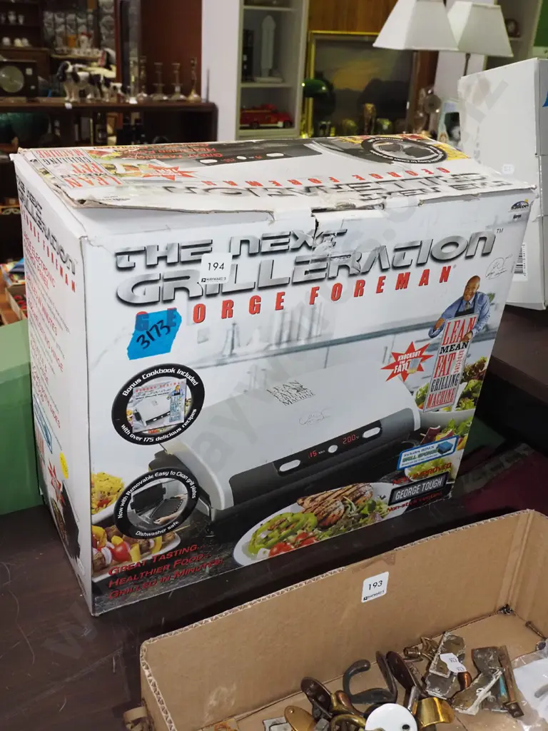 boxed Next Generation George Foreman grill Image 1++