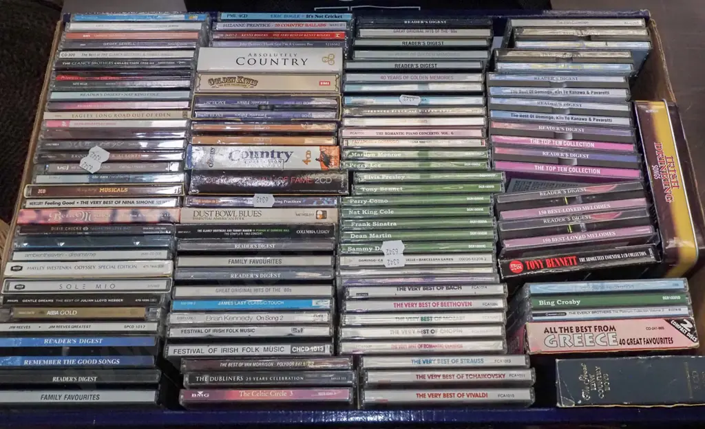 box of DVDS Image 1++
