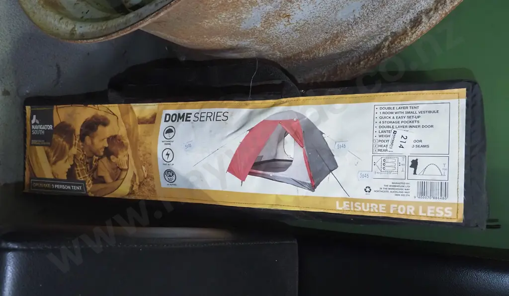 Navigator South Opunake 3 person tent Image 1++