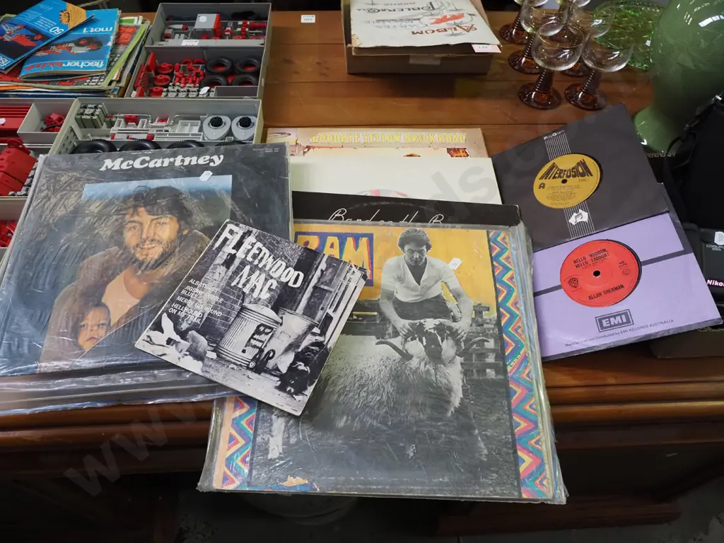 45s, LPs; Paul McCartney, Elton John etc Image 1++