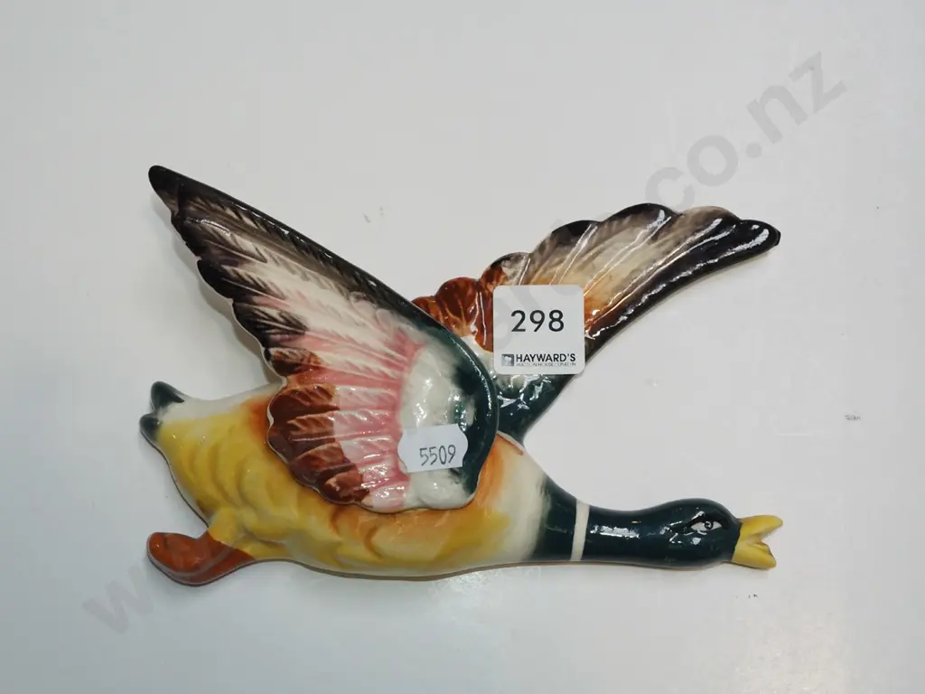 ceramic flying duck wall hanging Image 1++
