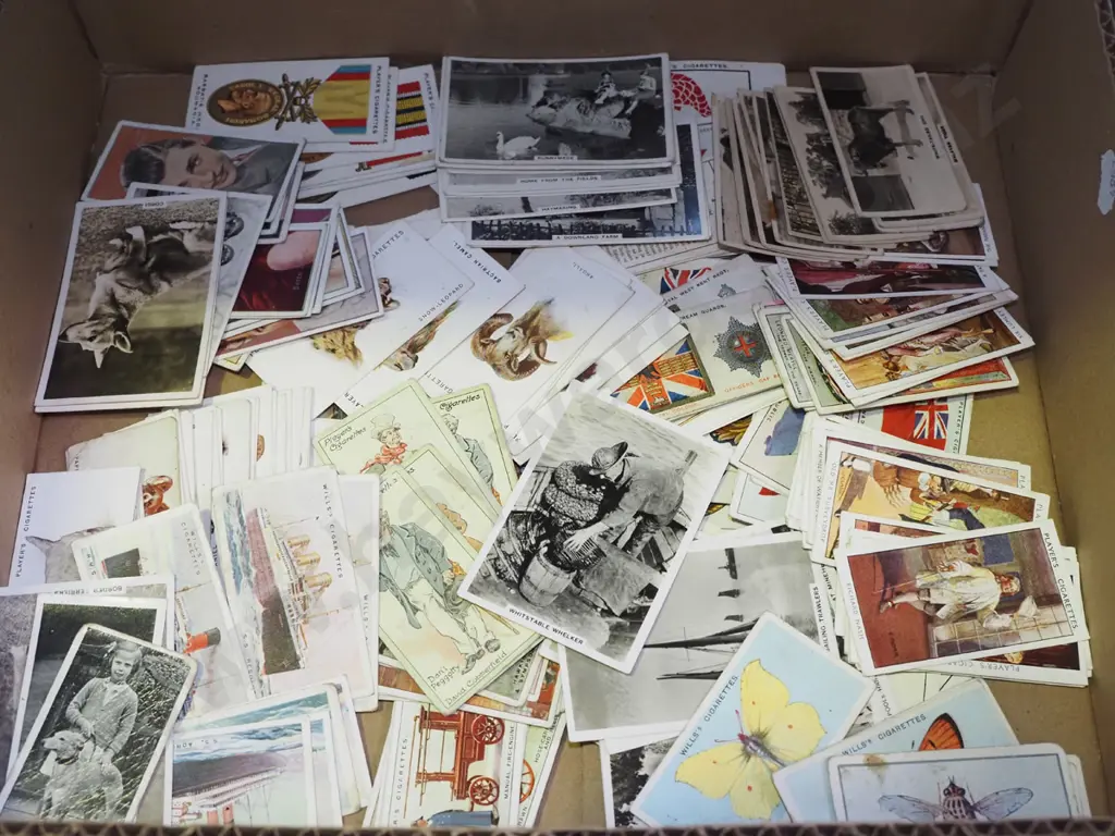 box of collector cards Image 1++