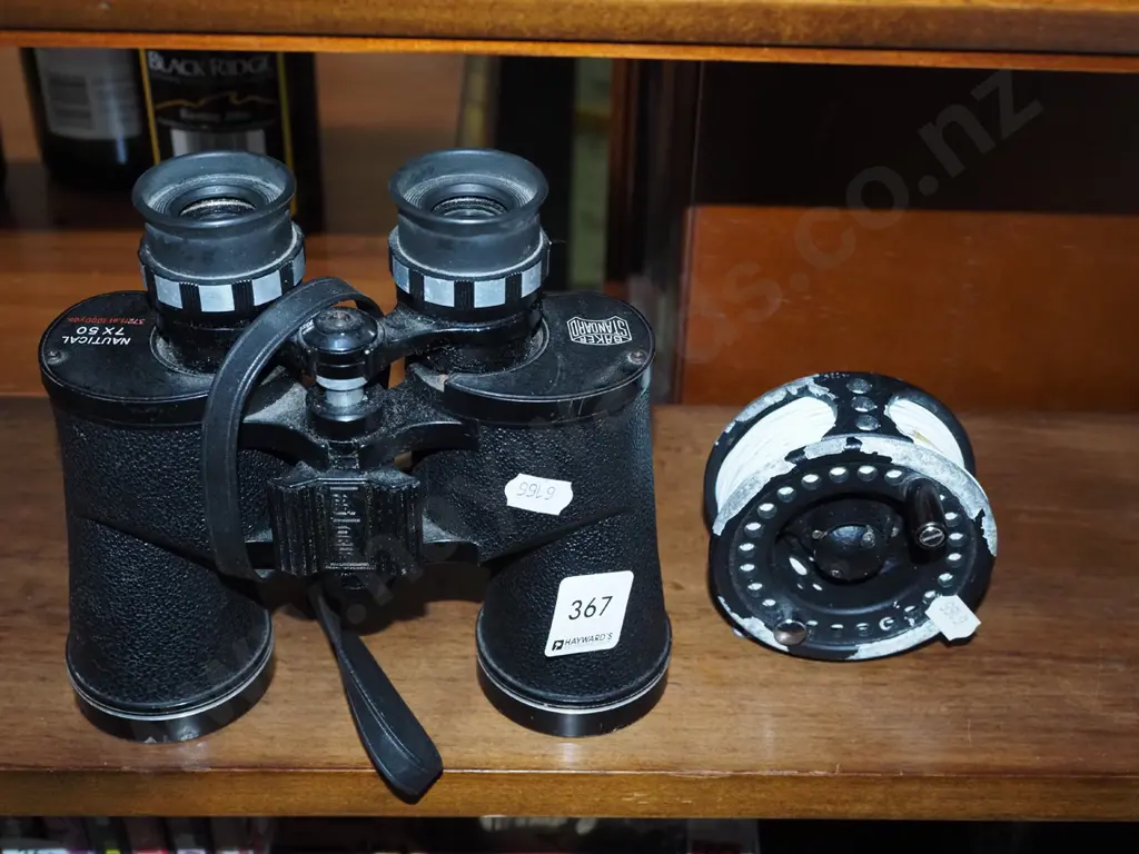 fishing fly reel - needs attention, 7x50 field binoculars Image 1++