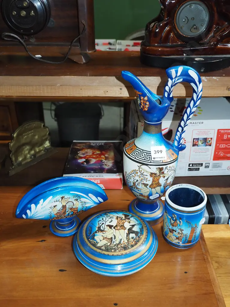 ceramc classical themed ewer vase, cover pot etc Image 1++