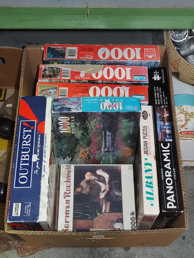 box of puzzles Image 1++