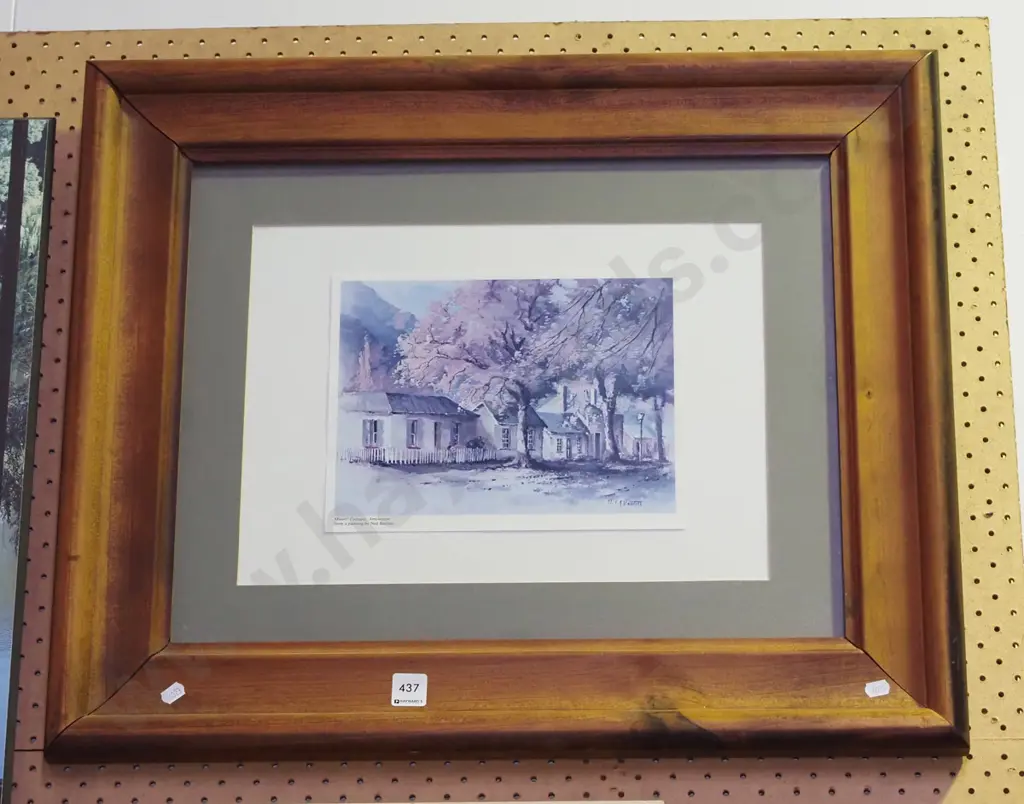 framed print - miners cottages Arrowtown Image 1++