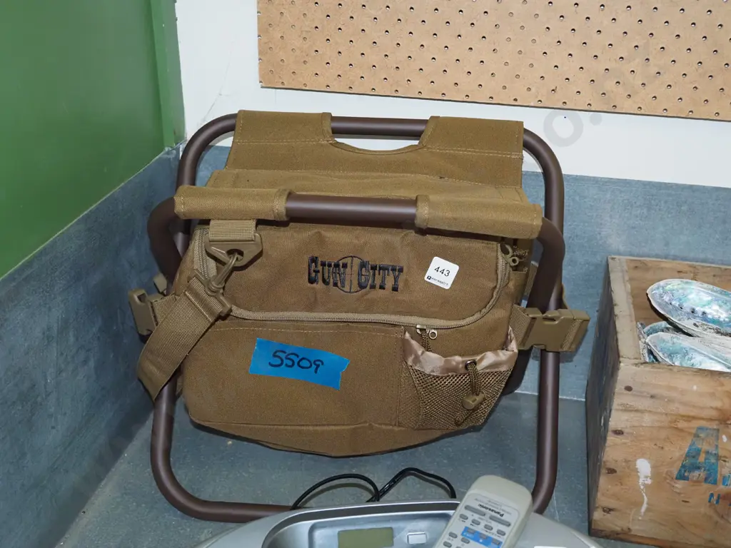 Gun City combination tackle bag stool Image 1++