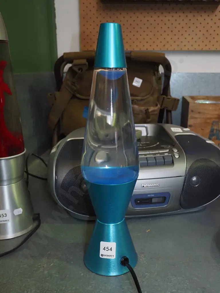 lava lamp - blue H-380 Image 1++