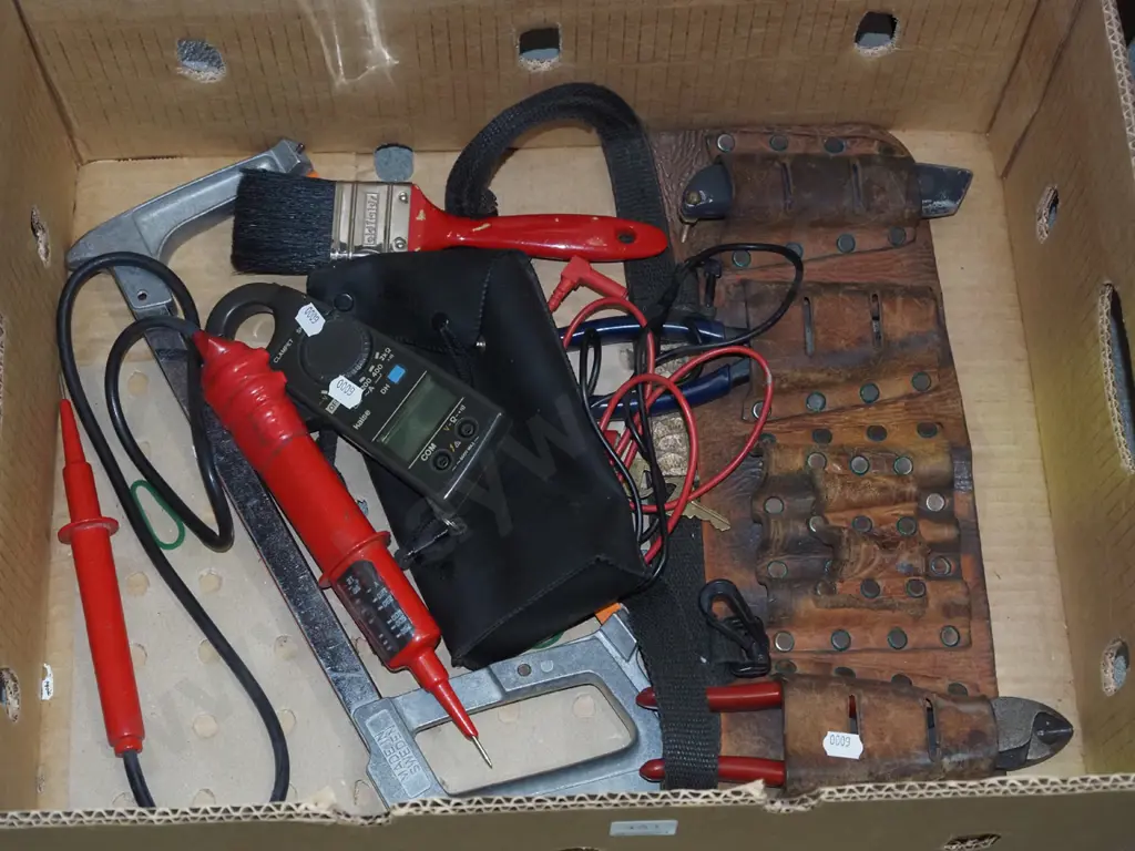 box; electrical meter, electrician tool belt etc Image 1++