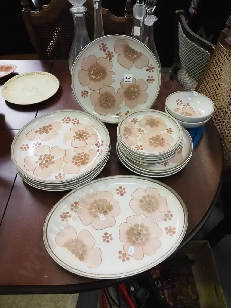 Denby floral dinner items, plates, bowls Image 1++