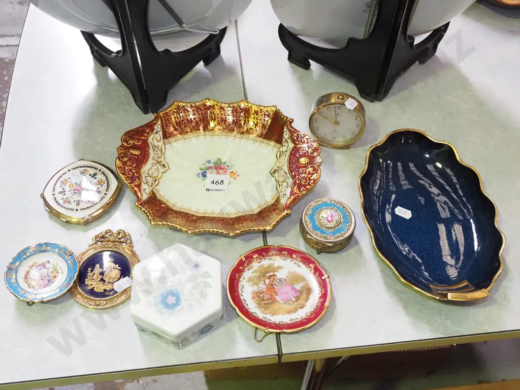 Carlton bowls, Limoges, Wedgwood box etc Image 1++