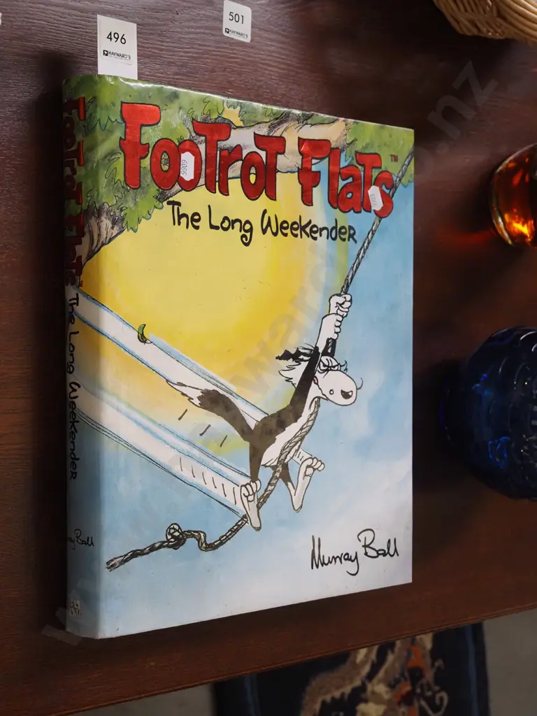Murray Ball Footrot Flats book - The Long Weekender Image 1++