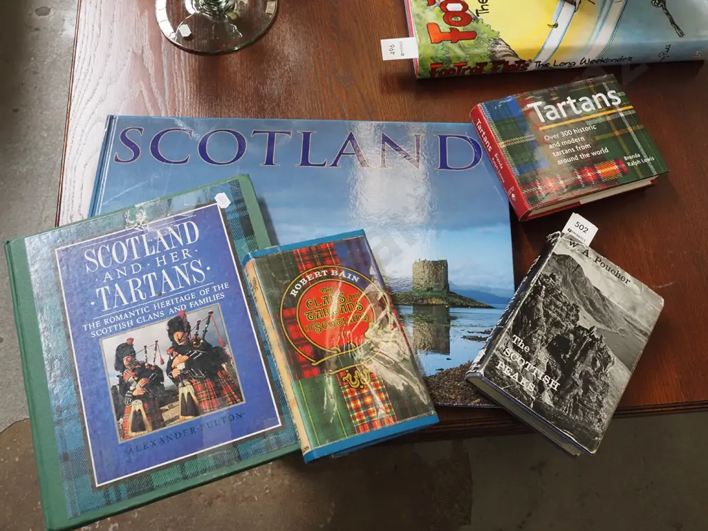 various Scottish books Image 1++