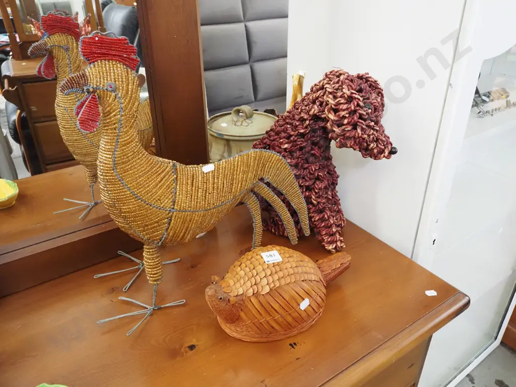 dog, chicken etc figurines Image 1++