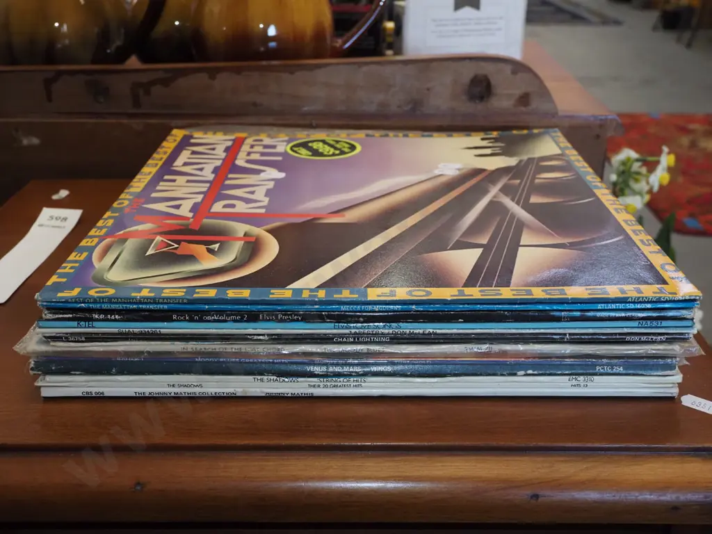 LPs; Manhattan Transfer, Elvis etc Image 1++