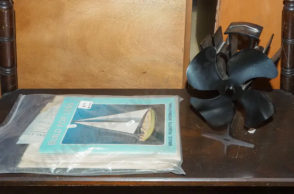 sailing boat plans, woodburner fan Image 1++