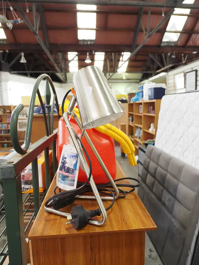 chrome desk lamp Image 1++