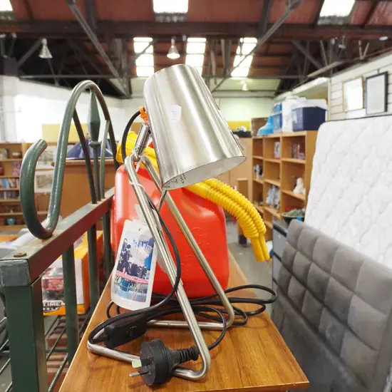 chrome desk lamp