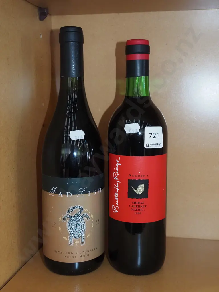 bottle of Malbec and pinot noir Image 1++