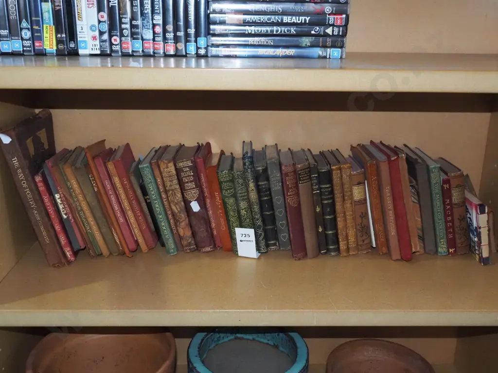 shelf of vintage books Image 1++