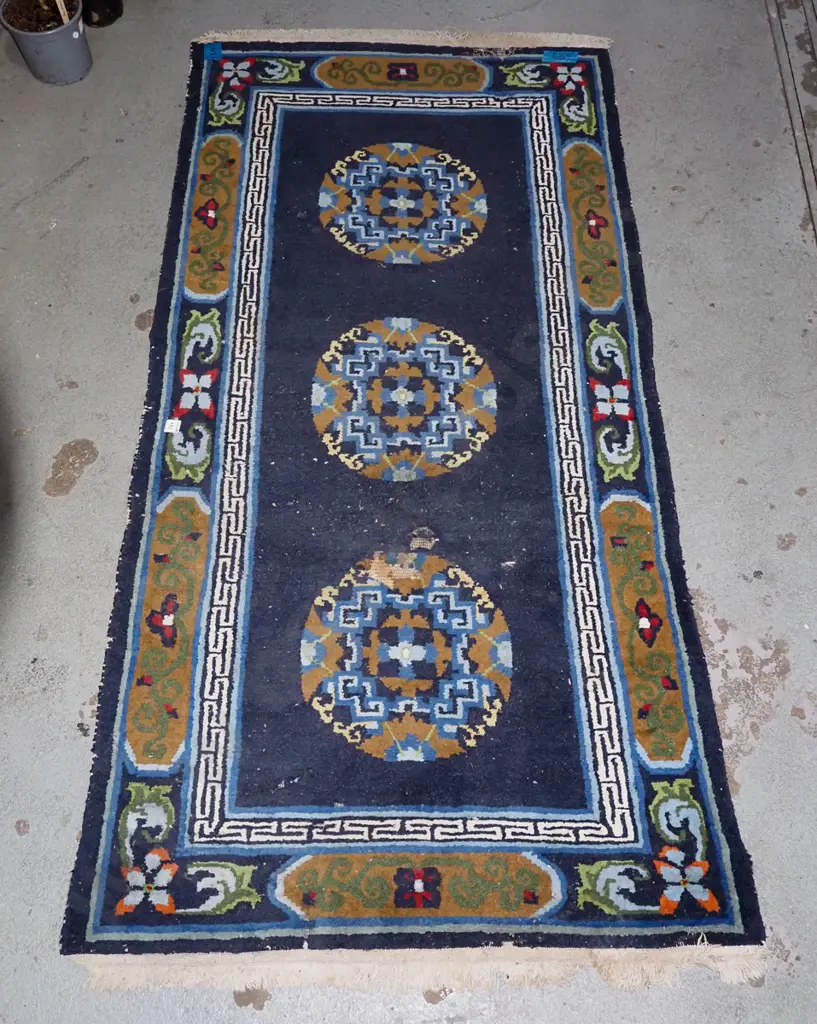 wooden floor mat - significant wear L-1840 W-930 Image 1++