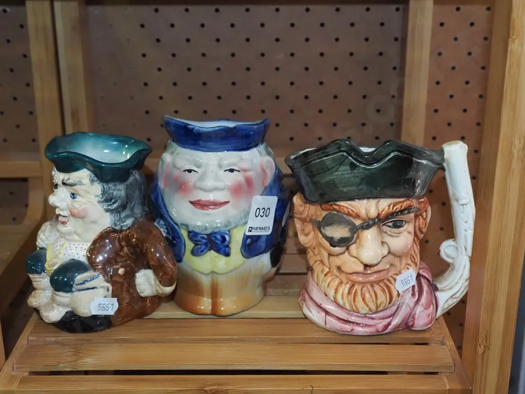 3x toby jugs Image 1++