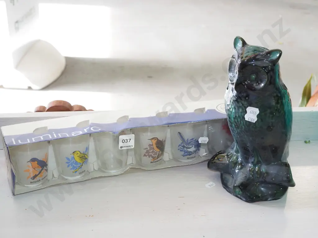 bird themed tumblers, Blue Mountain owl Image 1++