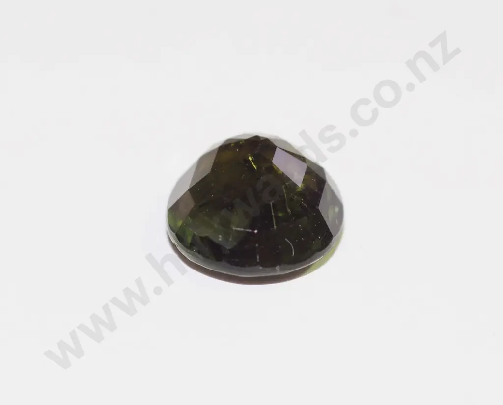 8.40 x 9.80 deep green tourmaline 2.8cts Image 1++