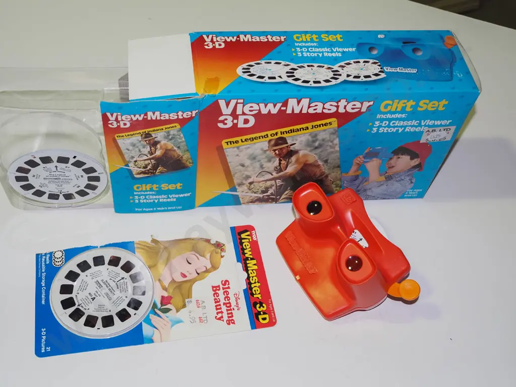 origianl Indiana Jones Viewmaster gift set Image 1++