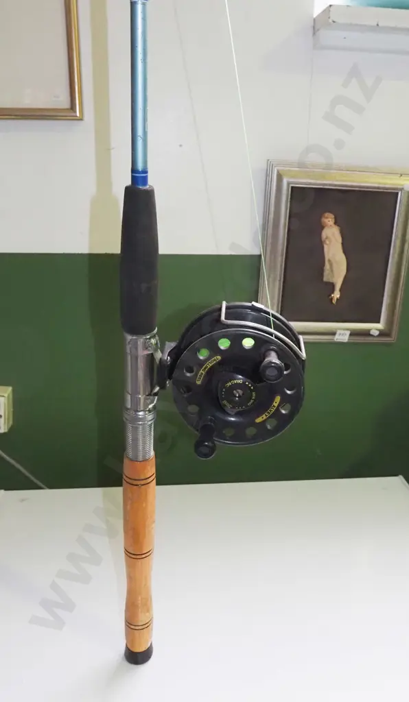 boat rod and Alvey trawling reel Image 1++