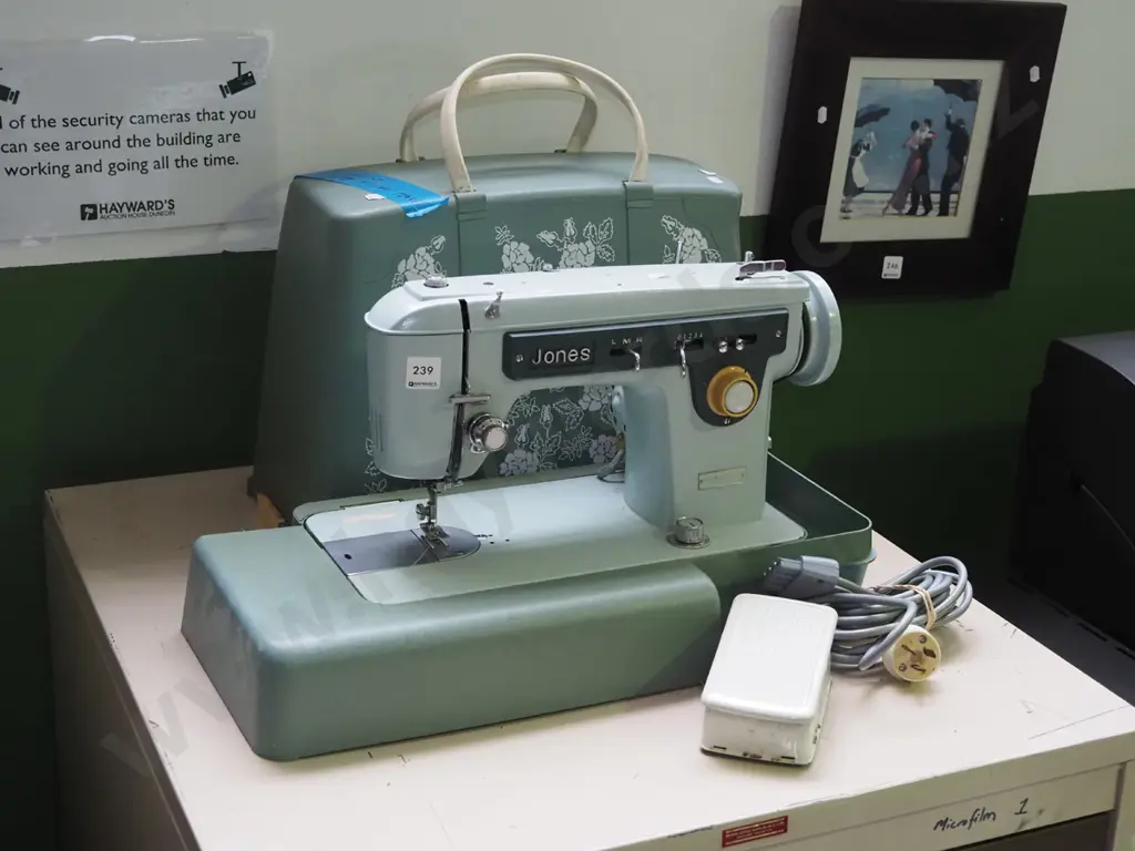 Jones sewing machine - some issues with cover Image 1++