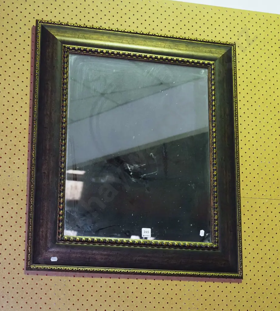 wood framed wall mirror Image 1++