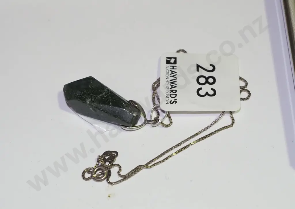 small greenstone pendant Image 1++